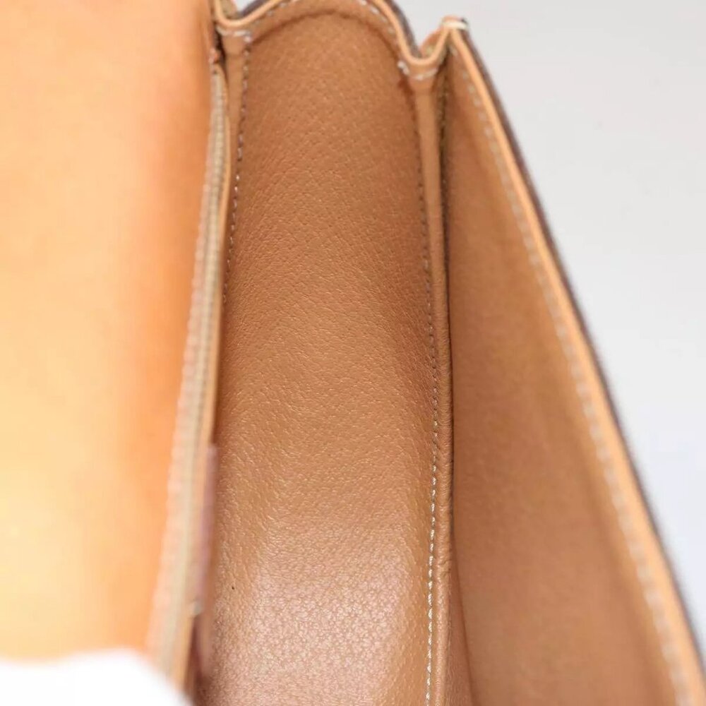 CELINE Macadam Canvas Hand Bag PVC 2way Brown Auth - Picture 13 of 16